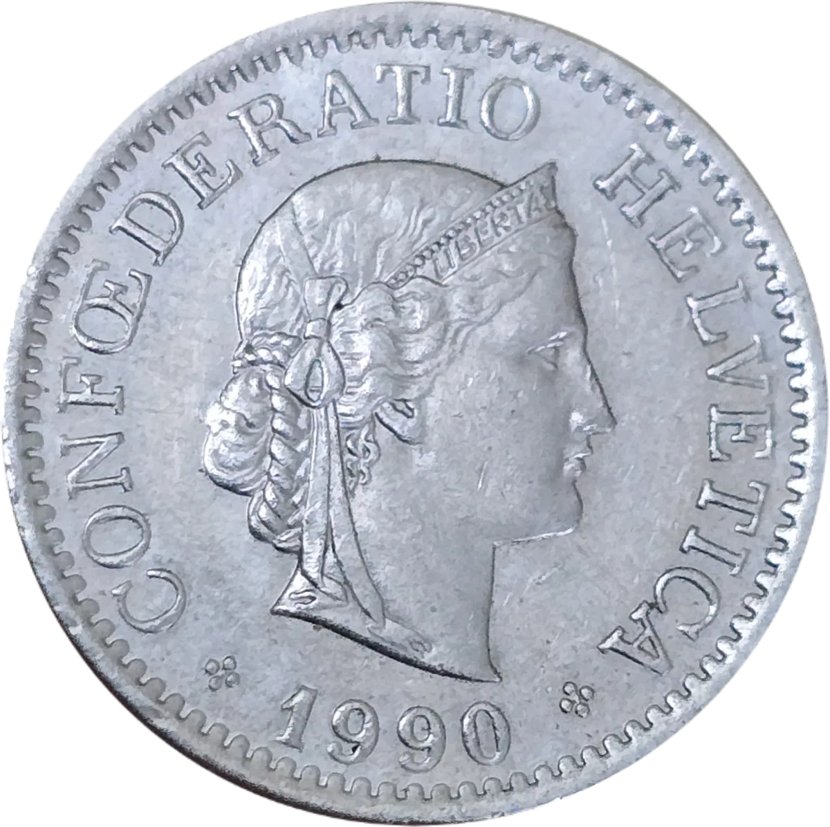 سکه سوئیس 10 راپن سوئیس